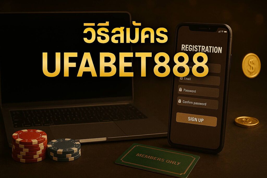 How to register with UFABET888